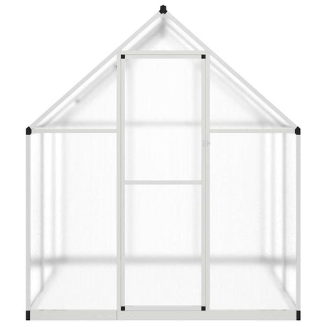 Vidaxx serre de jardin avec cadre de base 169x169x195 cm aluminium argenté