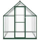 Vidaxx serre de jardin avec cadre de base 169x169x195 cm aluminium vert