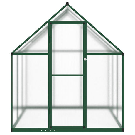 Vidaxx serre de jardin avec cadre de base 169x169x195 cm aluminium vert