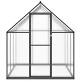 Vidaxx serre de jardin avec cadre de base 169x169x195 cm aluminium couleur anthracite