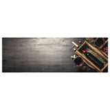 Vidaxx tapis de cuisine lavable imprimé bouteille de vin 60x180 cm velours