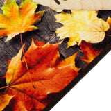 Vidaxx tapis de cuisine lavable imprimé automne 60x180 cm velours