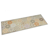 Vidaxx tapis de cuisine lavable hexagone imprimé pastel 60x180 cm velours