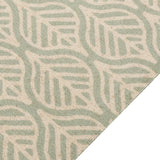 Vidaxx tapis de cuisine lavable imprimé feuilles 60x300 cm velours