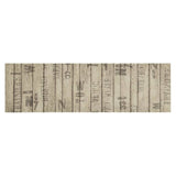 Vidaxx tapis de cuisine lavable imprimé clôture 45x150 cm velours