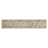 Vidaxx tapis de cuisine lavable imprimé clôture 60x300 cm velours