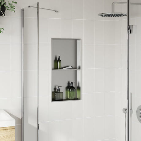 Niche de douche Vidaxx 32x62x9 cm acier inoxydable argent brossé
