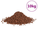 VidaXL pierres de lave 10 kg 5-8 mm rouge