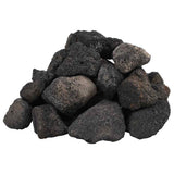 VidaXL pierres de lave 25 kg 5-8 cm noir