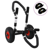 Vidaxl sup trolley pour planche de surf pliable 45 kg aluminium