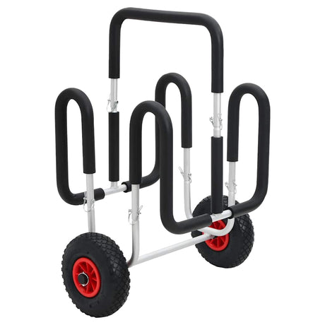 Vidaxl sup trolley pour planche de surf 45 kg aluminium