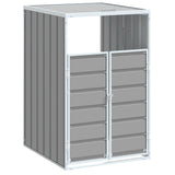 Vidaxx conteneur de rangement pour 1 conteneur 72x81x115 cm acier gris