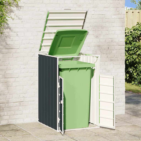 Vidaxx conteneur de rangement pour 1 conteneur 72x81x115 cm acier anthracite