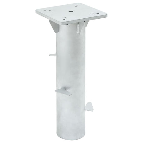 Vidaxx pied de parasol pour enterré 16x16x39,5 cm acier argenté