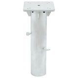 Vidaxx pied de parasol pour enterré 16x16x39,5 cm acier argenté