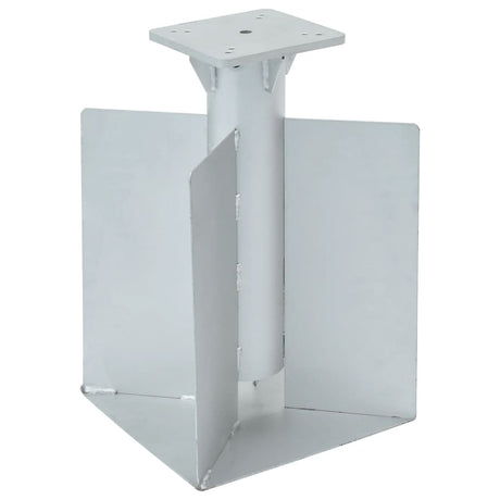 Vidaxx pied de parasol pour enterré 27,5x27,5x45 cm acier couleur argent