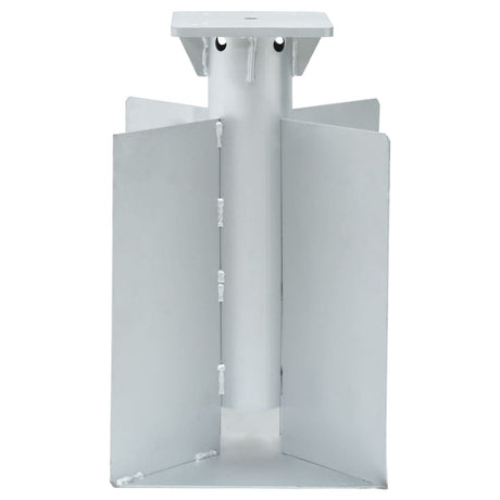 Vidaxx pied de parasol pour enterré 27,5x27,5x45 cm acier couleur argent
