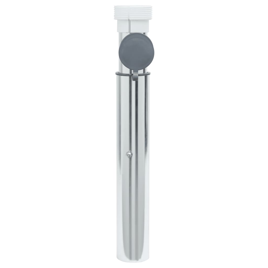 Vidaxx pied de parasol enterré pour mât 40-50 mm aluminium argent