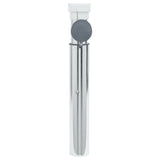 Vidaxx pied de parasol enterré pour mât 40-50 mm aluminium argent
