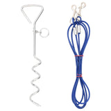 Laisse pour chien VidaXL avec piquet 3 m