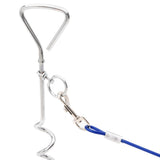Laisse pour chien VidaXL avec piquet 3 m