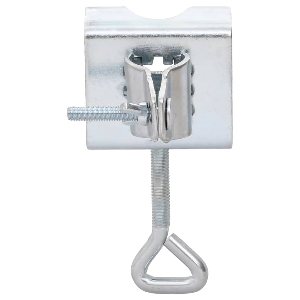 Vidaxx pinces de parasol pour balcon 2 pcs 32 mm en acier galvanisé
