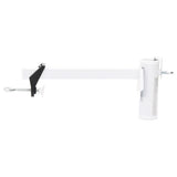 Vidaxx pince de parasol pour balcon 38 mm acier blanc