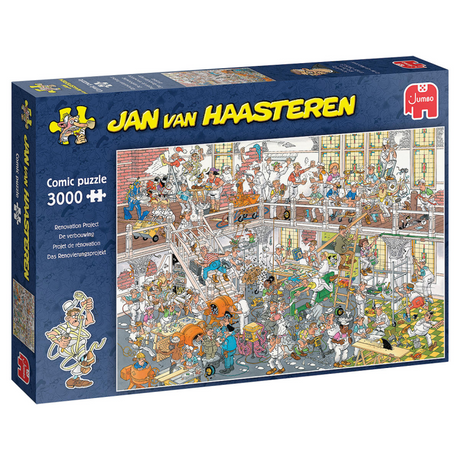 Puzzle Jan van Haasteren - la rénovation, 3000 pcs.