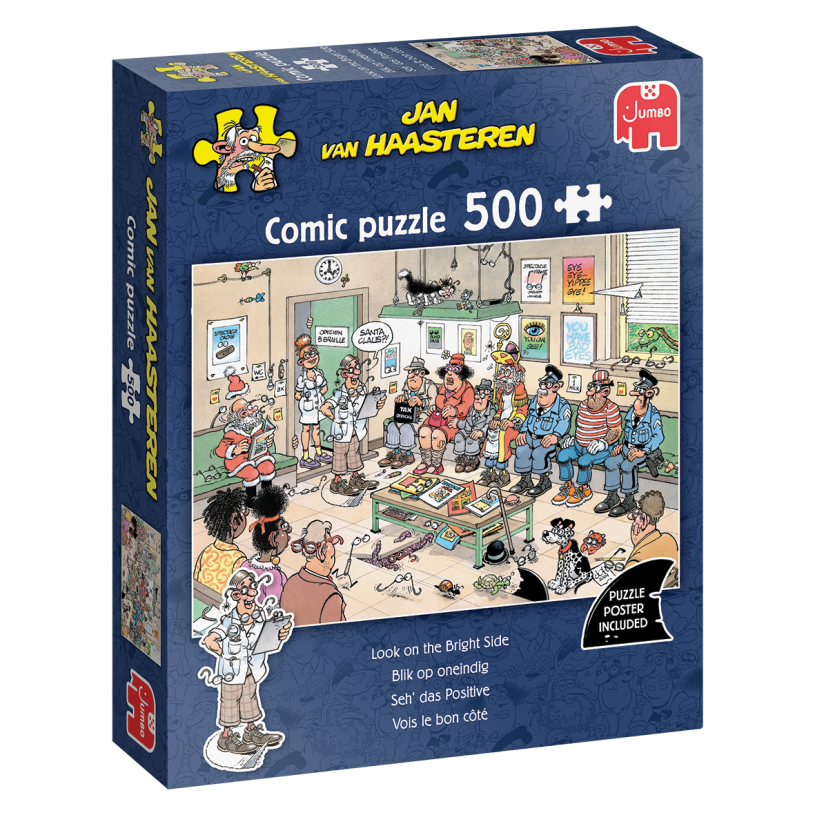 Puzzle Jumbo titre JVH à déterminer 500 pièces