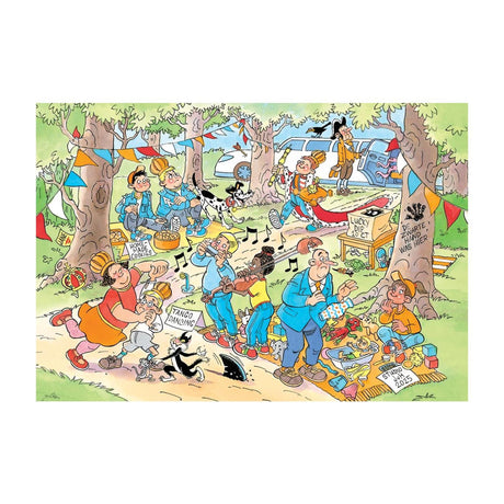 Puzzle géant Jan Van Haasteren Junior Vrijmarkt (240) | 2 pièces