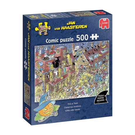 Puzzle Jumbo JVH des bonbons ou un sort 500pcs