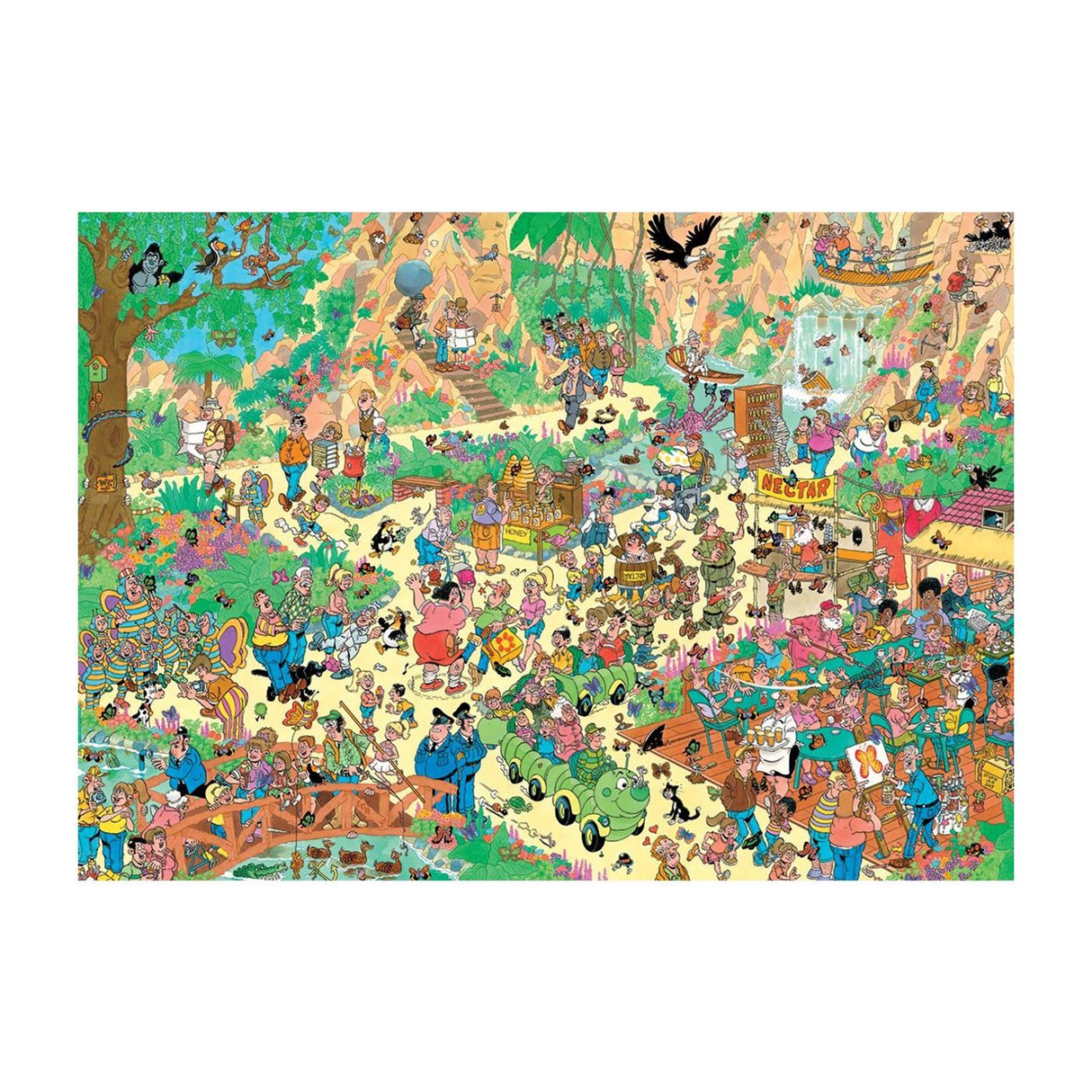 Jan van Haasteren JVH puzzle joyeux flutterers 1000pcs