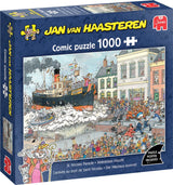 Puzzle Jan van Haasteren - Arrivée de Sinterklaas - 1000 pcs.
