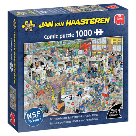 Jumbo Jan van Haasteren l'usine de jeux néerlandaise 1000 pièces FSC mix 70%