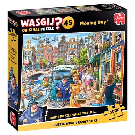 Wasgij original 45 - jour du déménagement ! - Puzzle de 1000 pièces - Puzzle