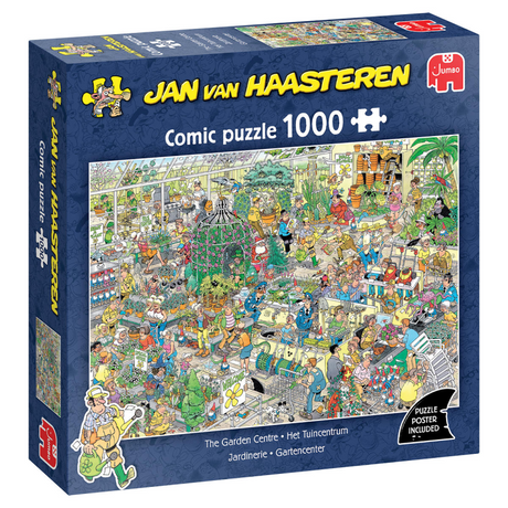 Puzzle Jumbo Jan van Haasteren la jardinerie 1000 pièces