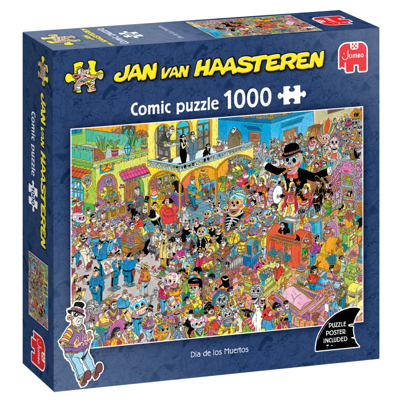 Puzzle Jumbo Jan van Haasteren Dias de los Muertos 1000pcs