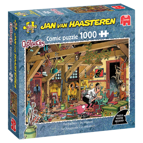 Puzzle Jumbo Jan van Haasteren - voitures anciennes le célibataire, 1000 pcs.