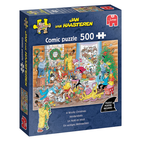 Puzzle Jumbo 500 pièces Puzzle de Noël jvh Tristes de Noël.