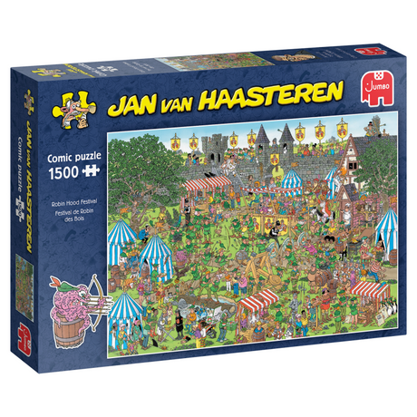 Puzzle Jumbo Jan van Haasteren Festival Robin des Bois 1500 pièces