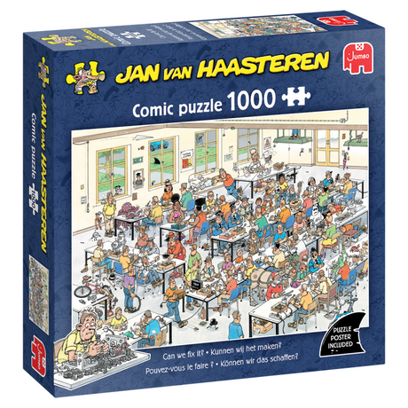 Puzzle géant de Jan van Haasteren, pouvons-nous le réaliser ? 1000 pièces