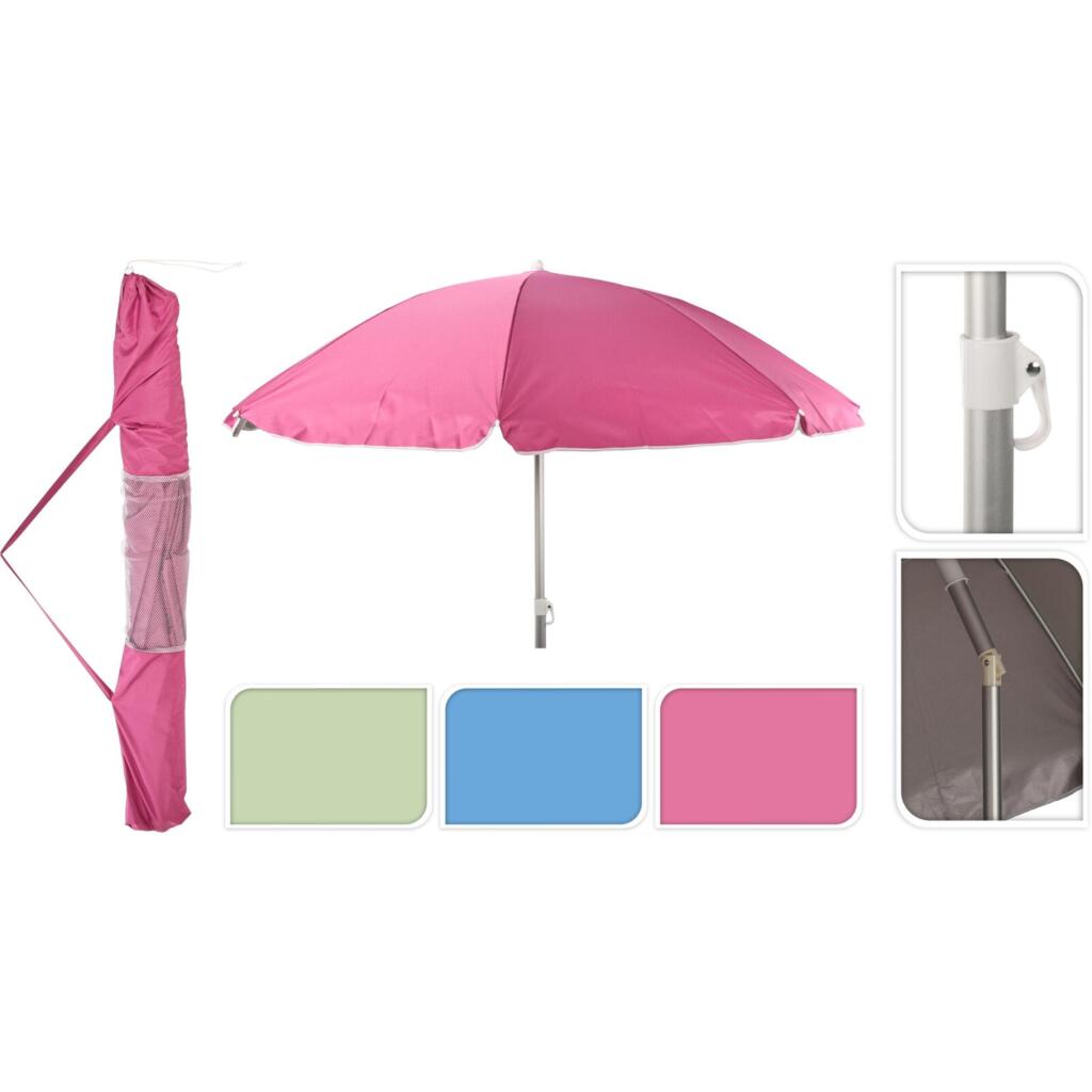 Parasol de plage autres marques 200 cm assorti