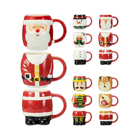 Home stylisme Tasse de Noël dolomite 280ml Tasse de Noël dolomite 280ml