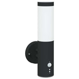 Applique d'extérieur Vidaxx noire 15 x 7,5 x 33 cm