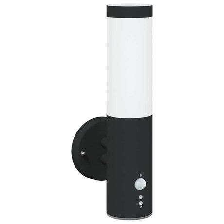 Applique d'extérieur Vidaxx noire 15 x 7,5 x 33 cm