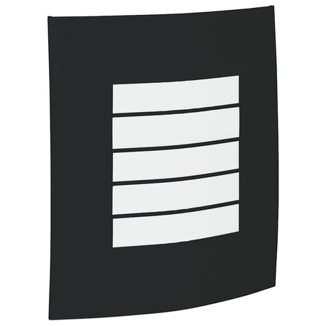 Applique d'extérieur Vidaxx noire 23,5 x 9 x 26 cm