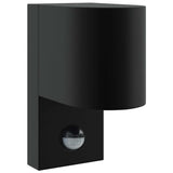 Vidaxx applique d'extérieur noir 12 x 7 x 15 cm acier inoxydable
