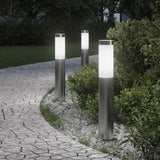 Vidaxx borne lumineuse 3 pièces 50 cm acier inoxydable IP44