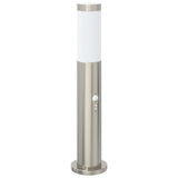 Vidaxx borne d'éclairage avec capteur 50 cm inox IP44
