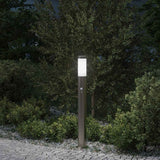 Vidaxx borne d'éclairage avec capteur 80 cm inox IP44